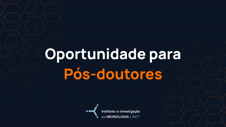 Oportunidade para pós-doutores