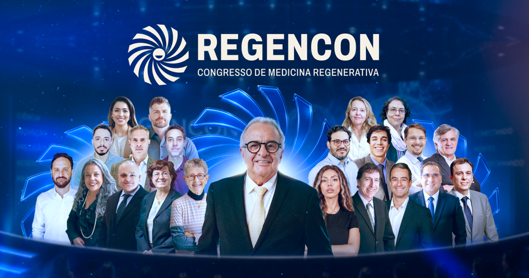 REGENCON 2026 — Congresso de Medicina Regenerativa, 25 e 26 de setembro, São Paulo