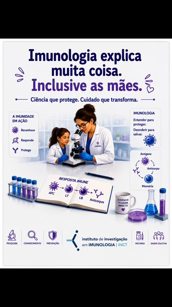 Imunologia explica muita coisa. Inclusive as mães.
