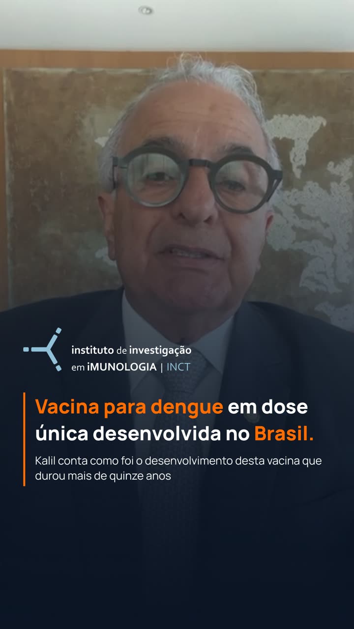 Vacina para dengue em dose única desenvolvida no Brasil